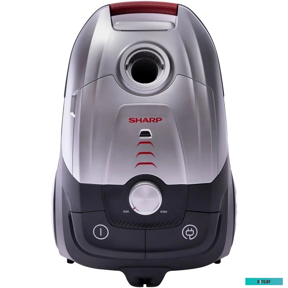 ECJB19RS Пылесос Sharp/ Пылесос, 1900 Вт, уборка: сухая, пылесборник - мешок, 2.3 л,серебристый