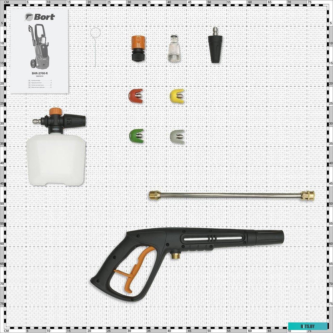 93416114 Мойка высокого давления Bort BHR-2700-R [93416114]