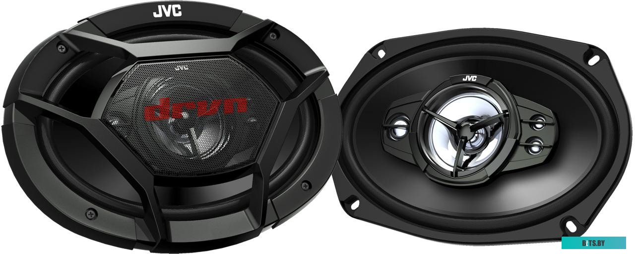 CS-DR6950H Колонки автомобильные JVC CS-DR6950H 800Вт 86дБ 4Ом 15x23см (6x9дюйм) (ком.:2кол.) коаксиальные пятиполосные