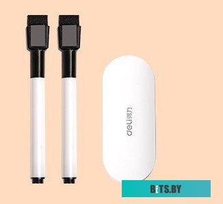 50025 Доска магнитно-маркерная Deli 50025 серебристый 45x60см