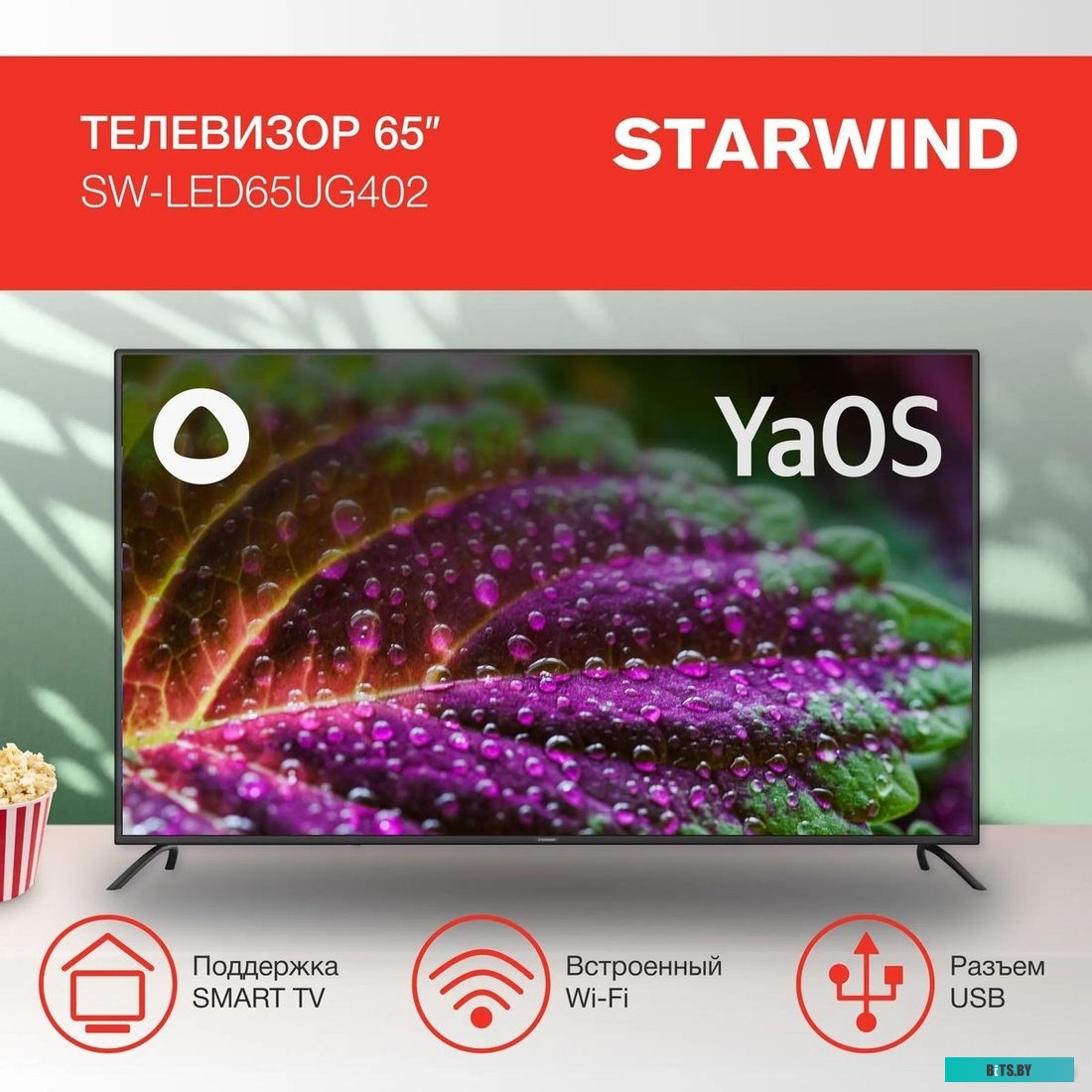 Телевизор StarWind SW-LED65UG402