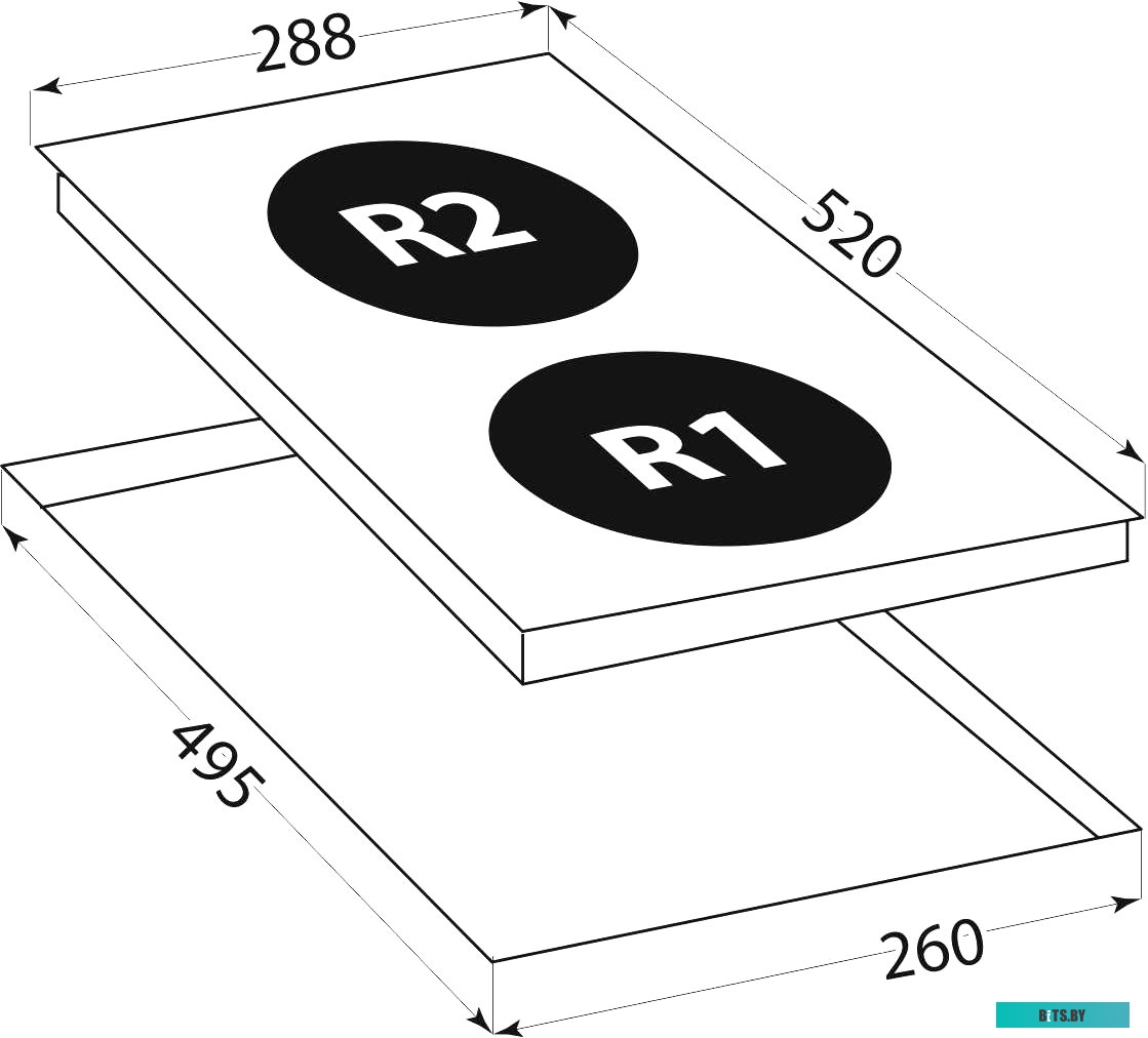 CHYO000179 Индукционная варочная поверхность Lex EVI 320 черный