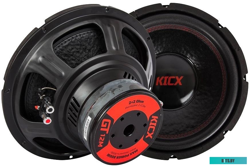 2013825 Сабвуфер автомобильный Kicx GT-12M,  пассивный [2013825]