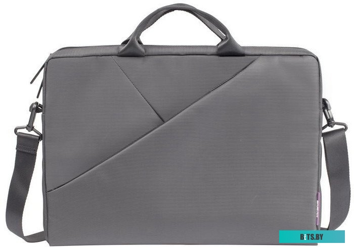 Сумка для ноутбука Riva 8730, серый