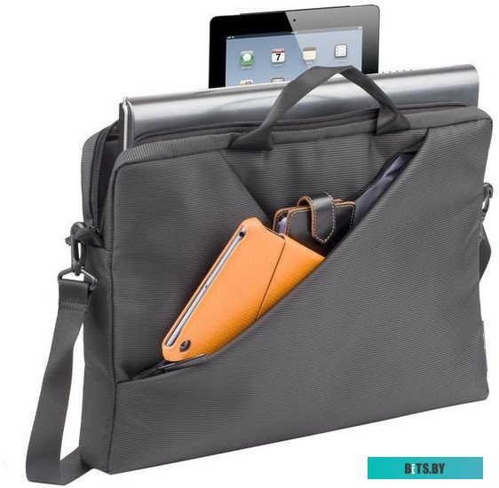 Сумка для ноутбука Riva 8730, серый
