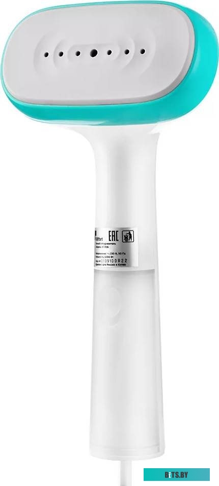 КТ-999-3 Отпариватель ручной KitFort КТ-999-3,  бирюзовый  / белый