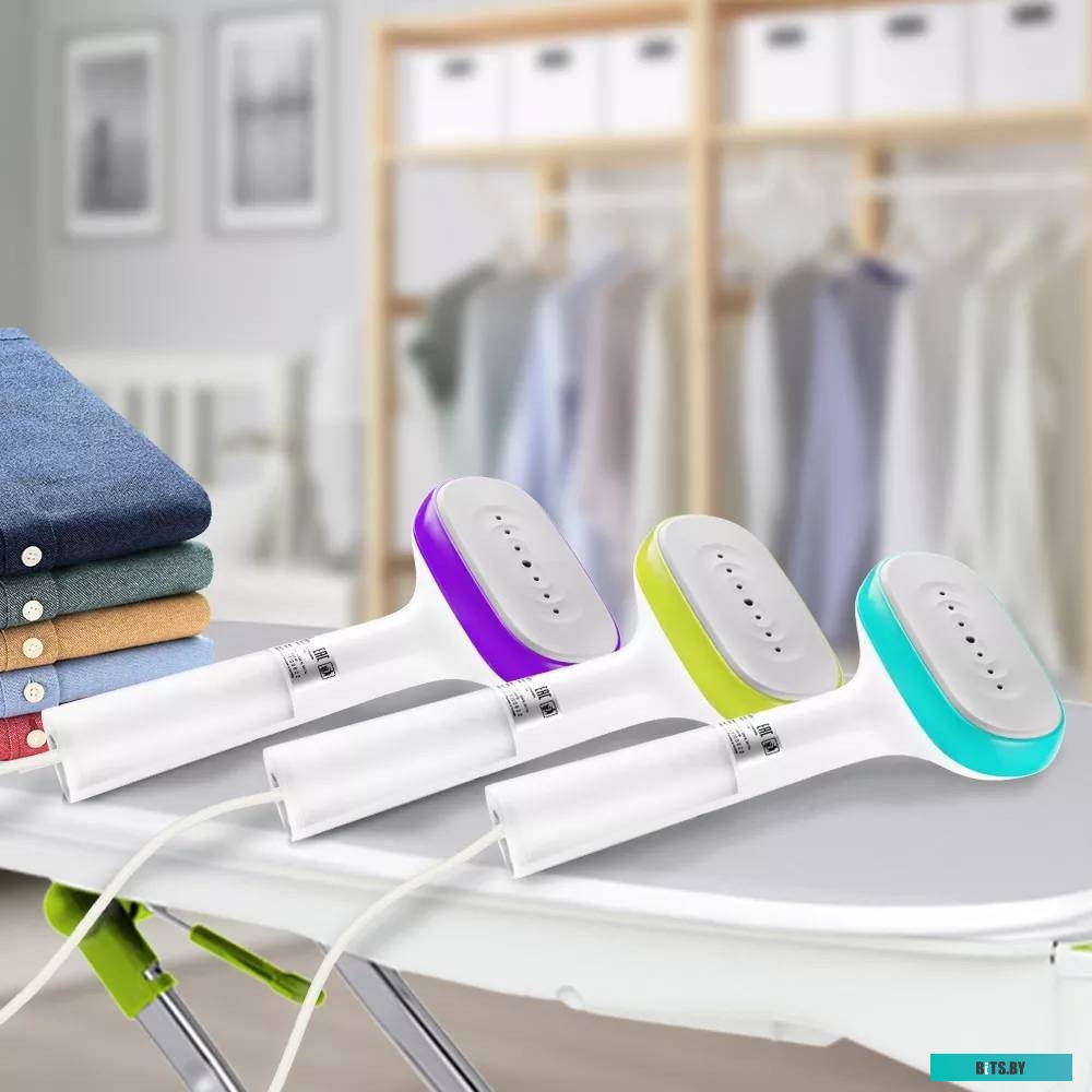 КТ-999-3 Отпариватель ручной KitFort КТ-999-3,  бирюзовый  / белый