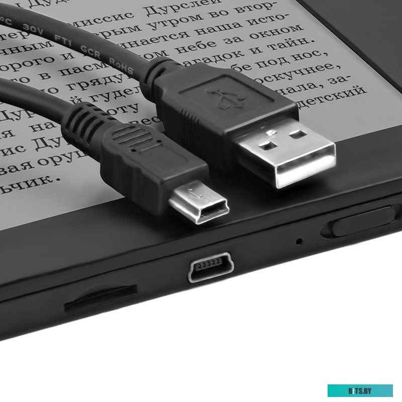 GCR-UM2M5P-BB2S-1.8m Greenconnect Кабель 1.8m USB 2.0, AM/mini 5P, черный, 28/28 AWG, экран, армированный, морозостойкий