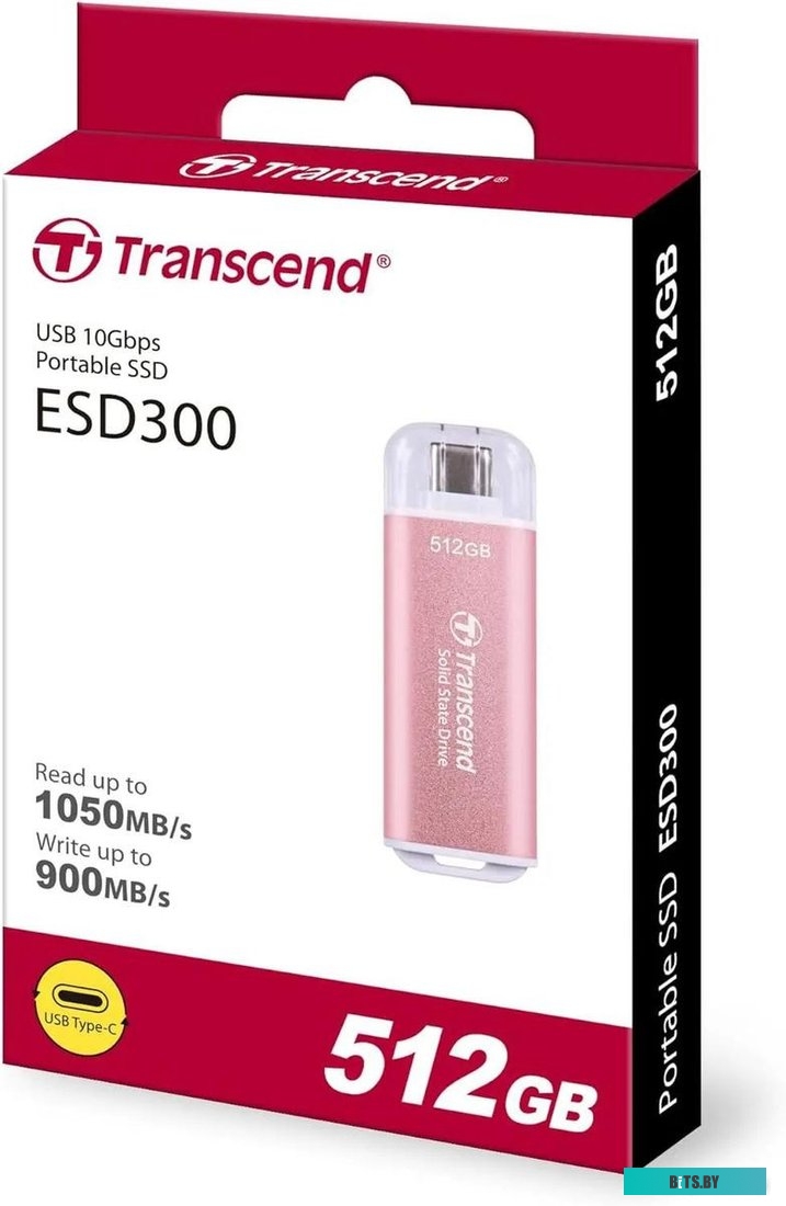Внешний SSD Transcend ESD300 512GB TS512GESD300P