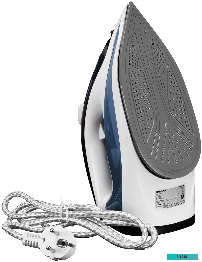 SIR2430 Утюг StarWind SIR2430,  2400Вт,  голубой/белый