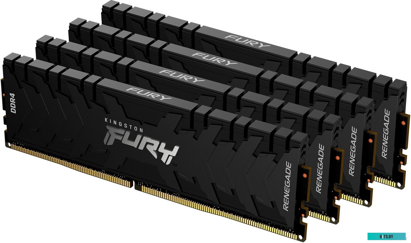 Модуль памяти Kingston FURY Renegade 4x16GB DDR4 PC4-21300 KF426C13RB1K4/64