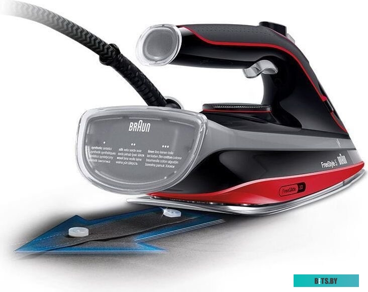 SI5057RD Утюг Braun SI5057RD 2700Вт красный/черный