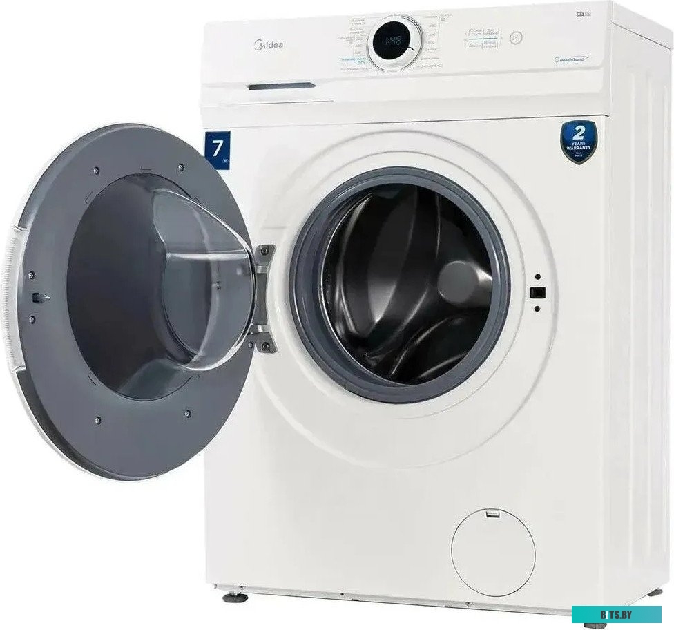 MF100W70BW-GCC Стиральная машина MF100W70BW-GCC MIDEA (панель управления на английском языке)