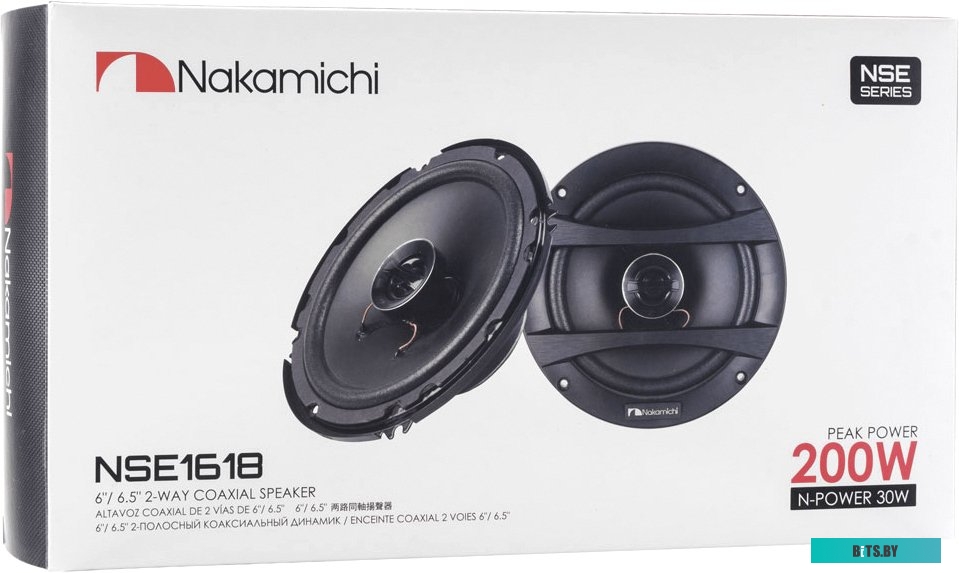 NAK-NSE-1318R Колонки автомобильные Nakamichi NSE-1318R
