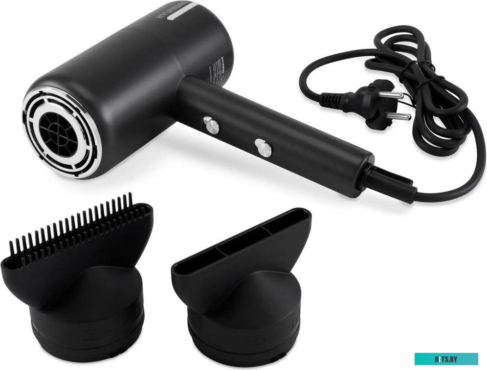 H-HDI0777 Фен Hyundai H-HDI0777 1500Вт черный/хром