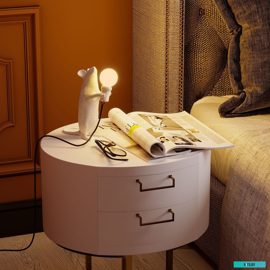 105801211 Лампа филам. Gauss Filament 11Вт цок.:E14 шар 220B 4100K св.свеч.бел.нейт. (упак.:10шт) (105801211)