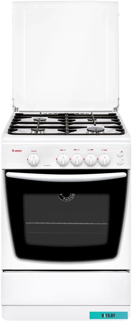 CG 60MC7 K73 Плита Газовая Gefest CG 60MC7 K73 белый (металлическая крышка) реш.чугун