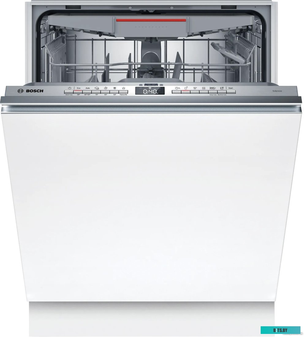 SMV4HVX00E Встраиваемая посудомоечная машина Bosch SMV4HVX00E,  полноразмерная, ширина 59.8см, полновстраиваемая, загрузка 14 комплектов