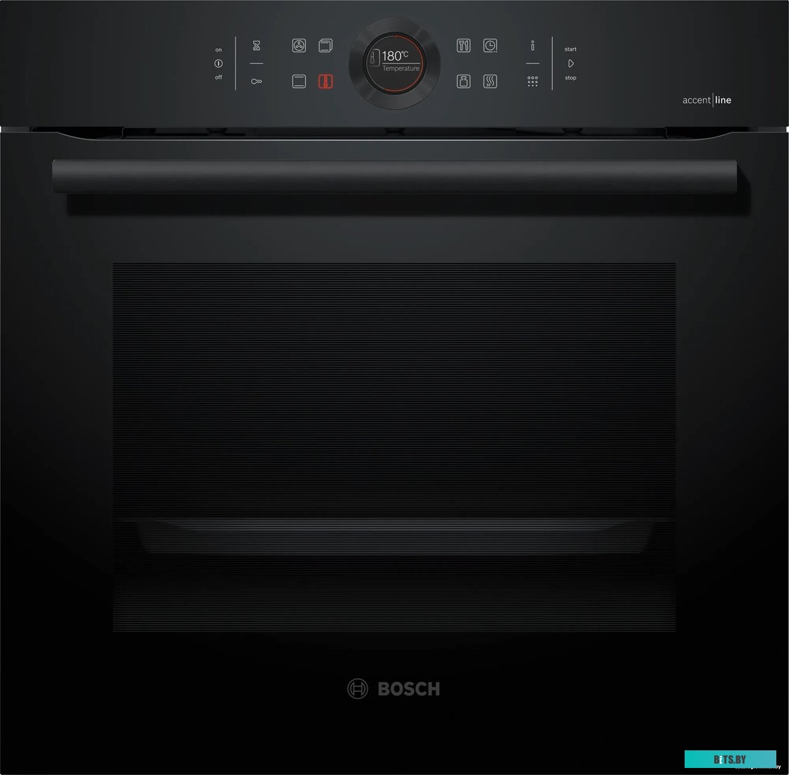 HBG855TC0 Духовой шкаф Электрический Bosch Serie 8 HBG855TC0 черный