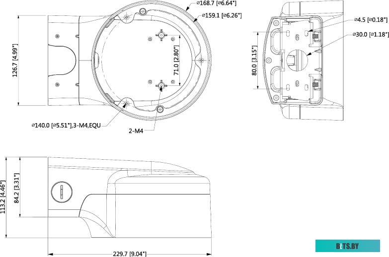 Кронштейн Dahua DH-PFB210W