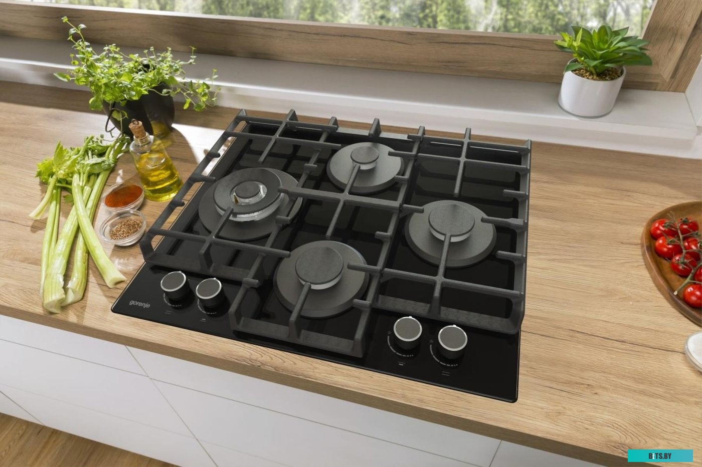 737665 Газовая варочная поверхность GW6D42CLB 737665 GORENJE