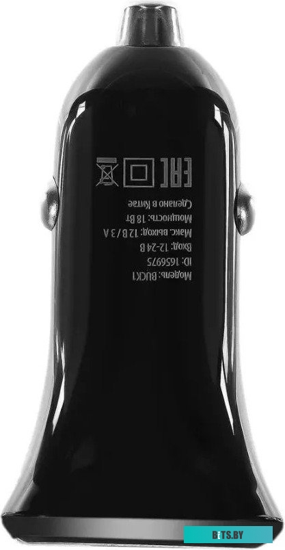 Автомобильное зарядное устройство Buro BUCL1 18W 3A (BUCL18P100BK)