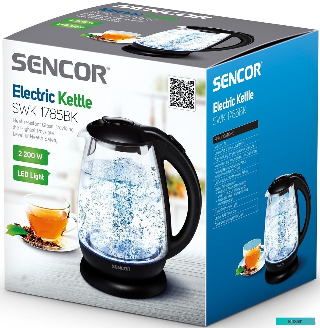 Электрочайник Sencor SWK 1785BK