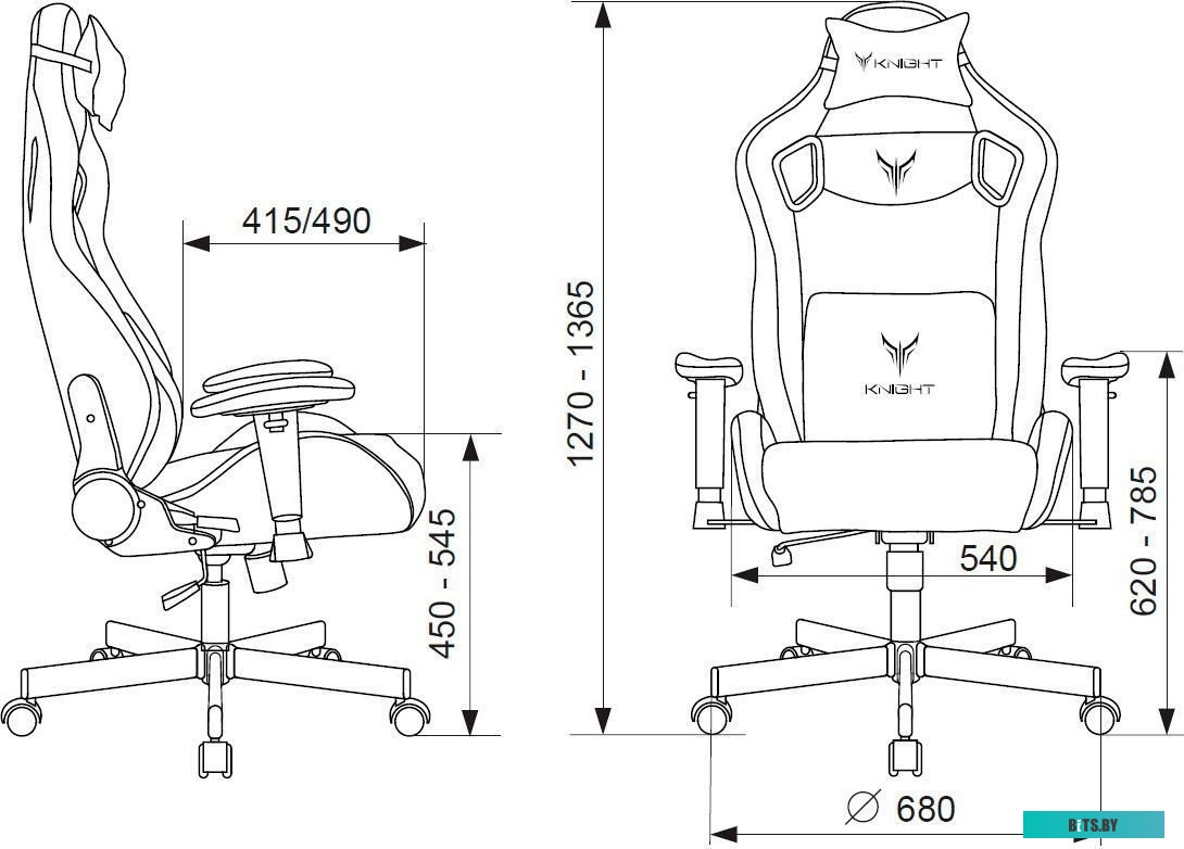 Knight Outrider Light-20 (черный)