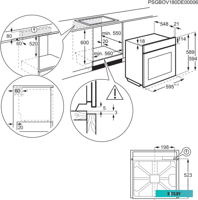 KODEH70X Духовой шкаф KODEH70X ELECTROLUX