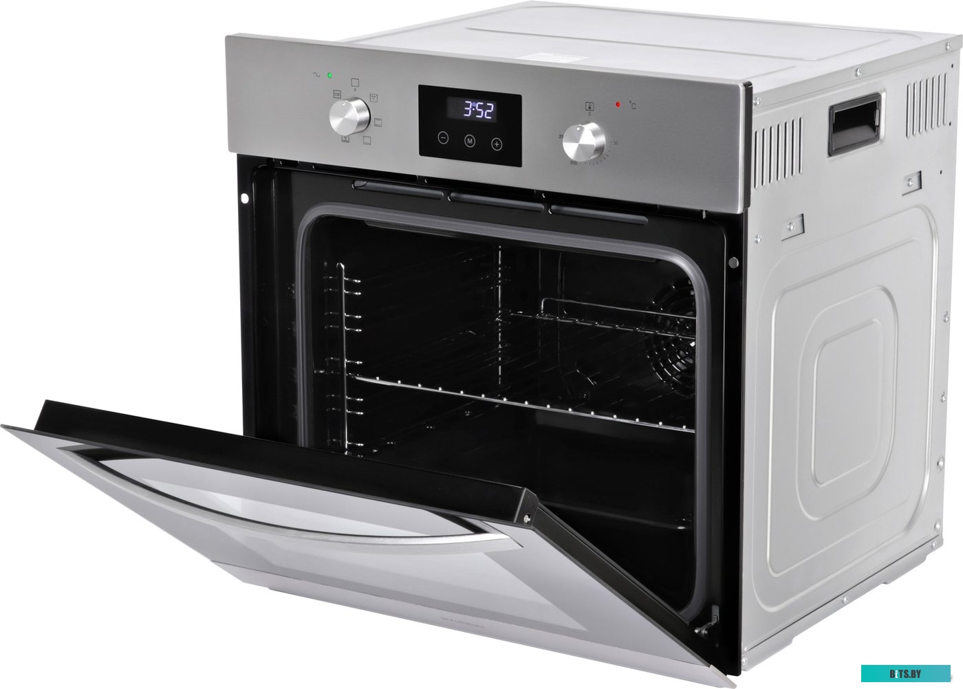 HEO 6640 IX Духовой шкаф Электрический Hyundai HEO 6640 IX серебристый/черный