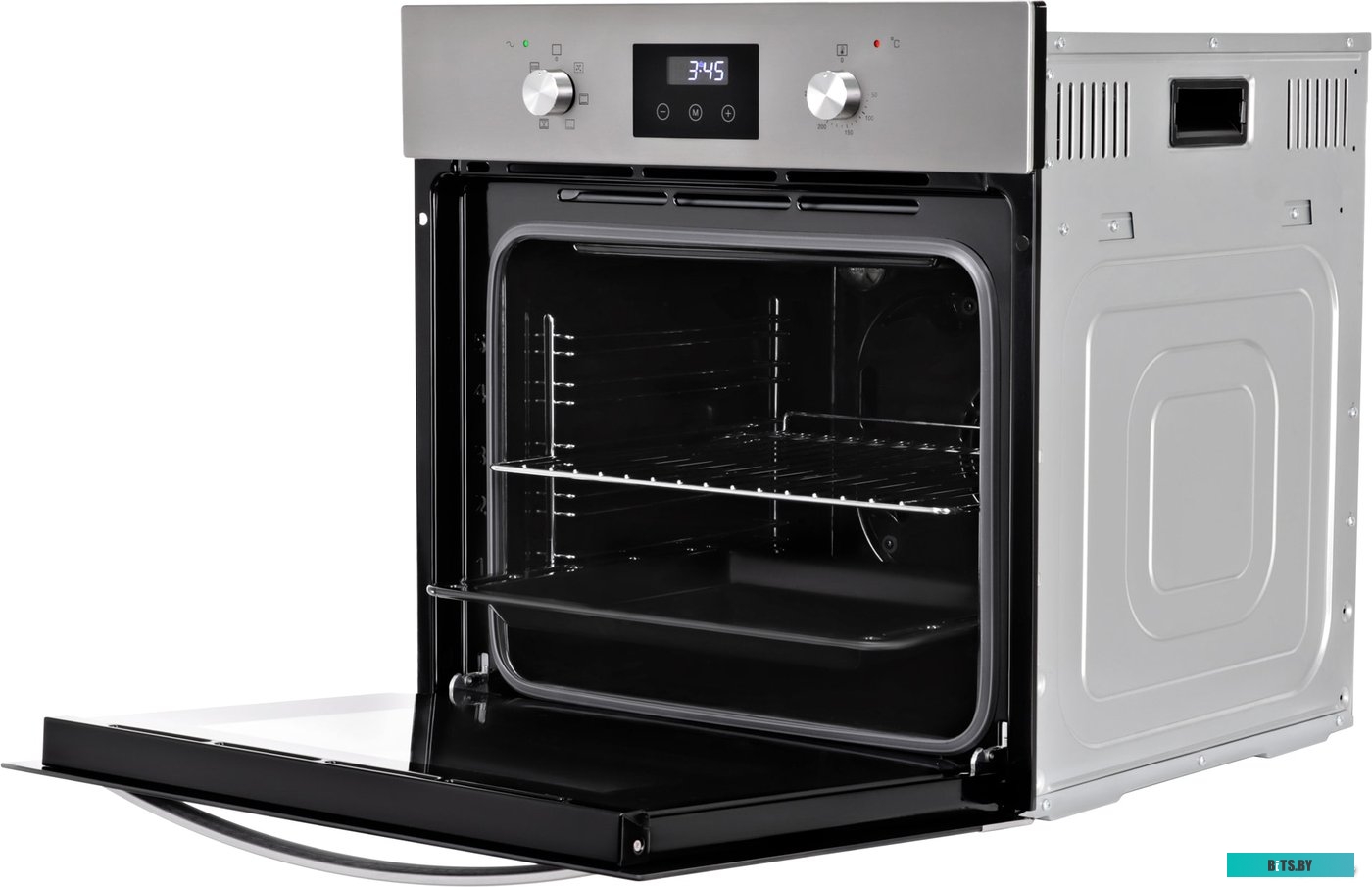 HEO 6640 IX Духовой шкаф Электрический Hyundai HEO 6640 IX серебристый/черный