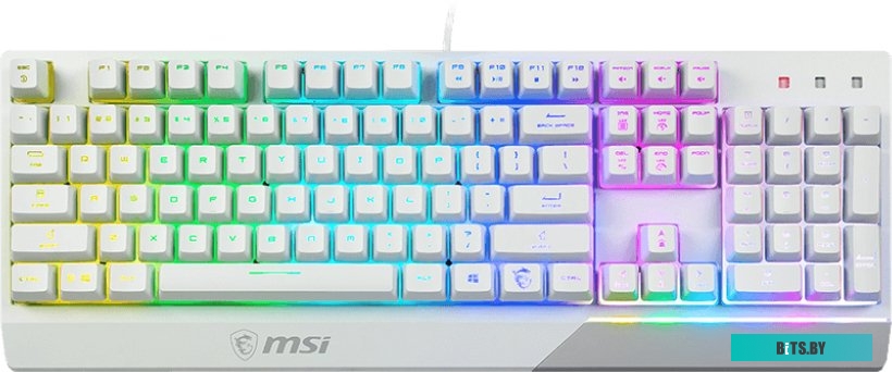 S11-04RU304-CLA Клавиатура MSI Vigor GK30 белый USB for gamer LED