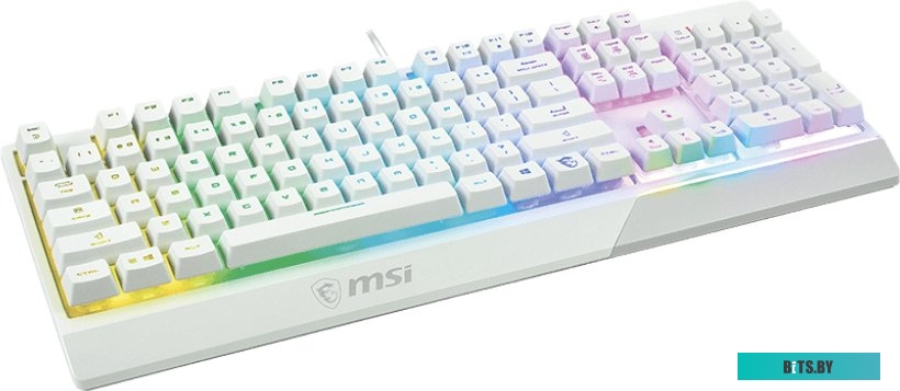 S11-04RU304-CLA Клавиатура MSI Vigor GK30 белый USB for gamer LED