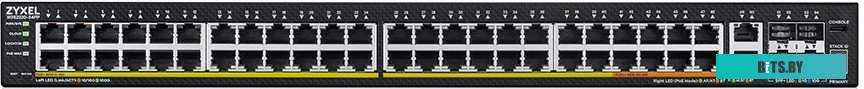 Коммутатор Zyxel XGS2220-54FP L3 Access switch, 48xRJ-45: 1G PoE+, 2xRJ-45: 1/2.5/5/10G PoE++, 4xSFP EU0101F