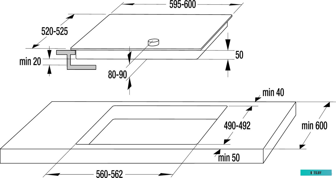EC642CLB Электрическая варочная панель Gorenje EC642CLB,  электрическая,  независимая,  черный