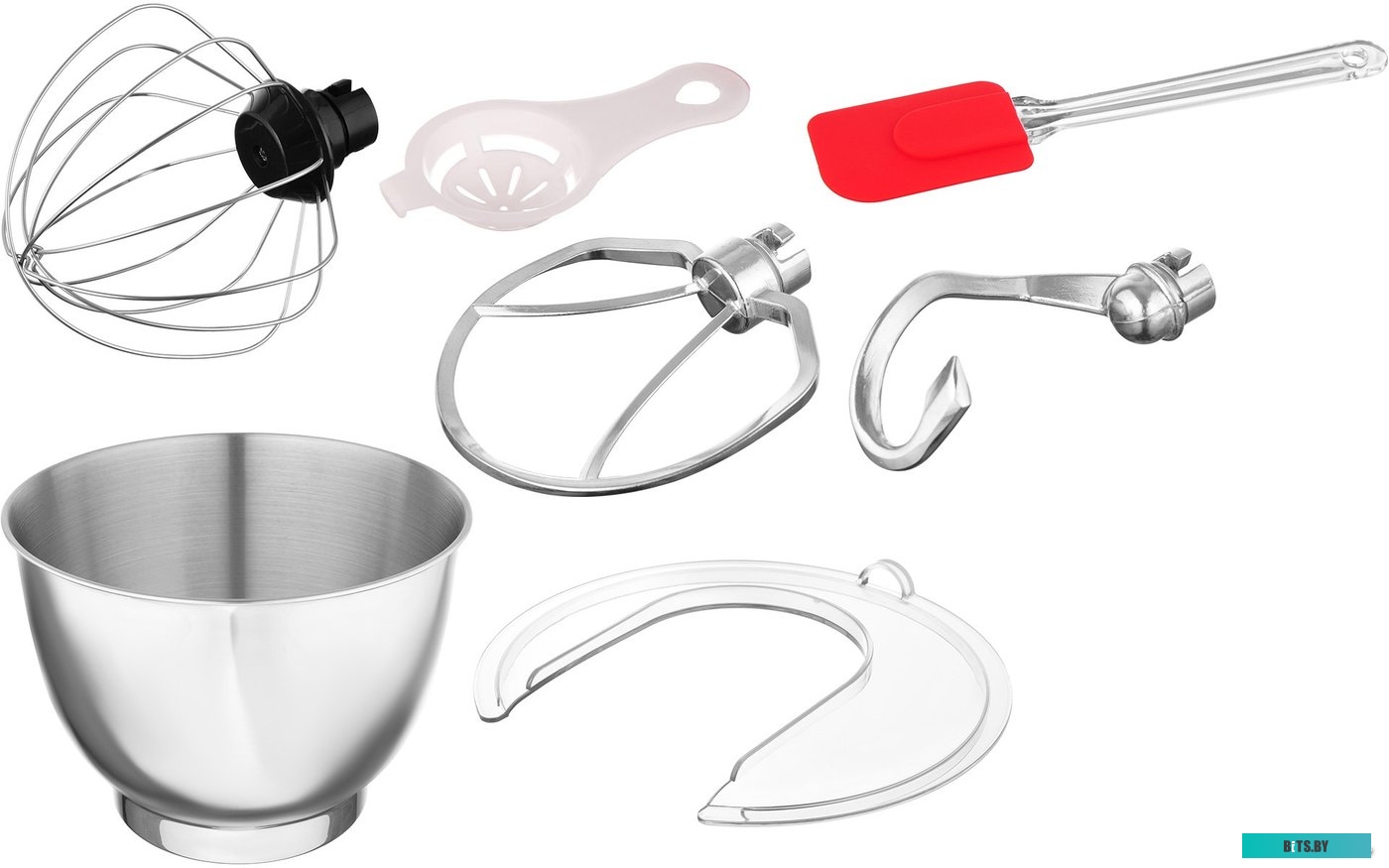 HYM-S6451 Миксер планетарный HYUNDAI HYM-S6451, красный