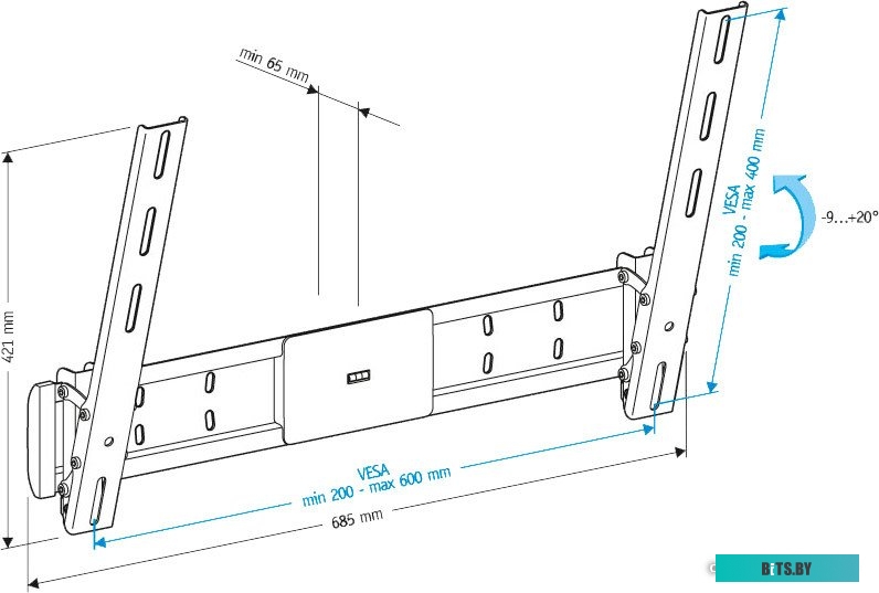 Кронштейн для телевизора Holder LCD-T6609