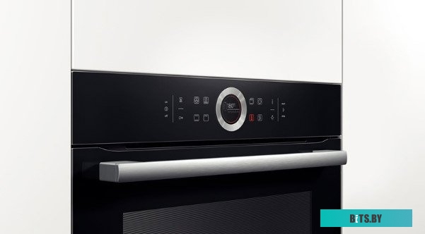 HBG634BB1 59.5x59.5x54.8 см, 71л, дисплей, 13 режимов, EcoClean, 3 стекла, черный