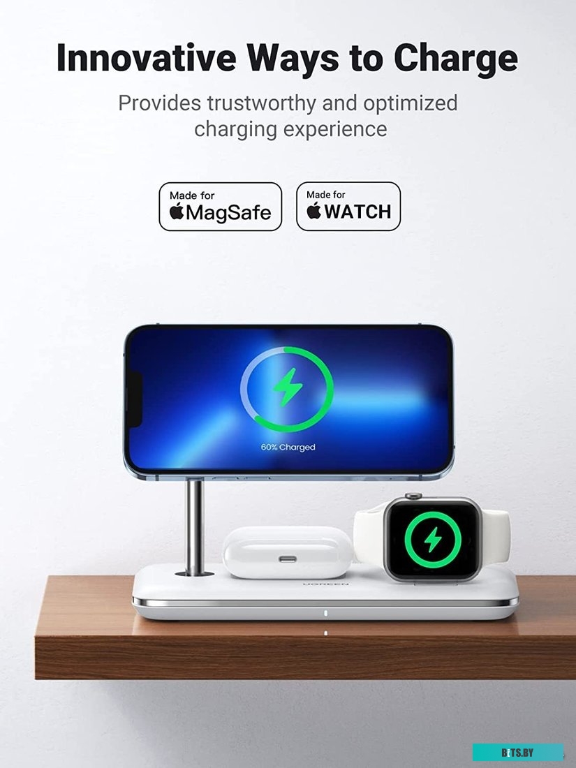 Беспроводное зарядное Ugreen CD278 90326