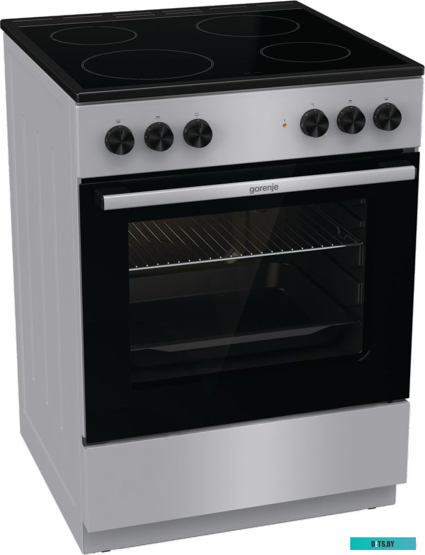 GEC6A11SG Электрическая плита Gorenje GEC6A11SG,  стеклокерамика,  без крышки,  серый