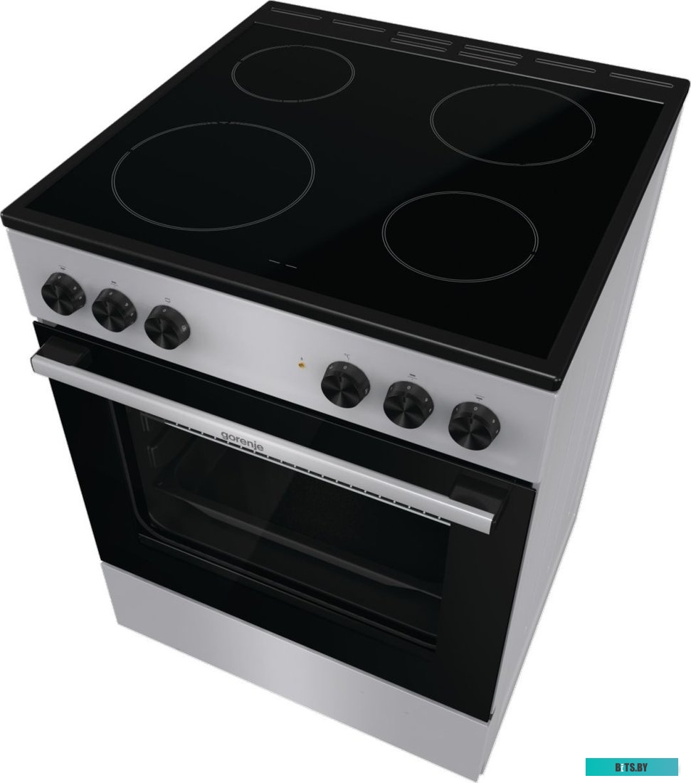 GEC6A11SG Электрическая плита Gorenje GEC6A11SG,  стеклокерамика,  без крышки,  серый