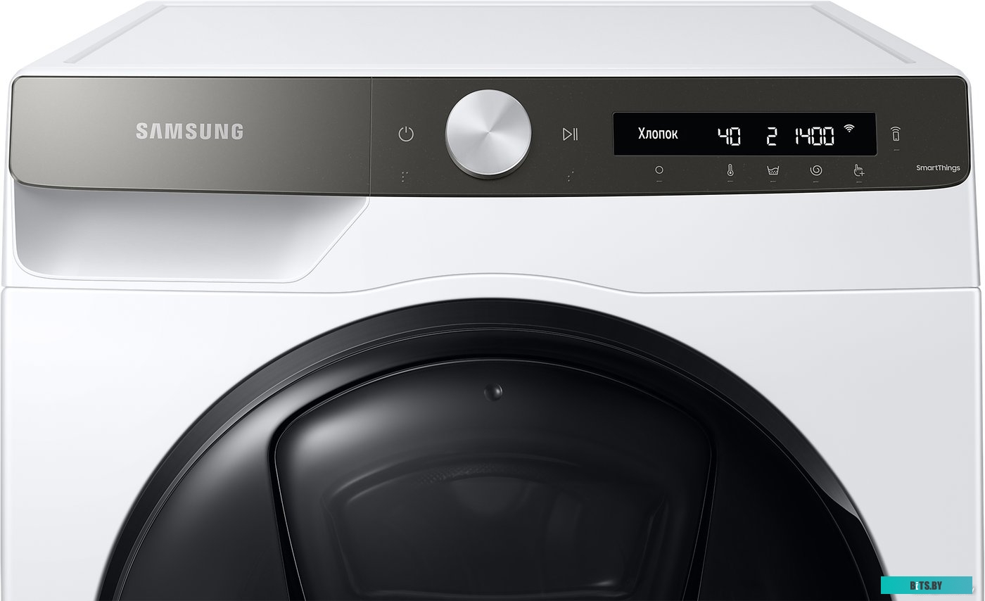 WD80T554CBT/LD Стиральная машина Samsung WD80T554CBT/LD класс: A загр.фронтальная макс.:8кг (с сушкой) белый инвертер