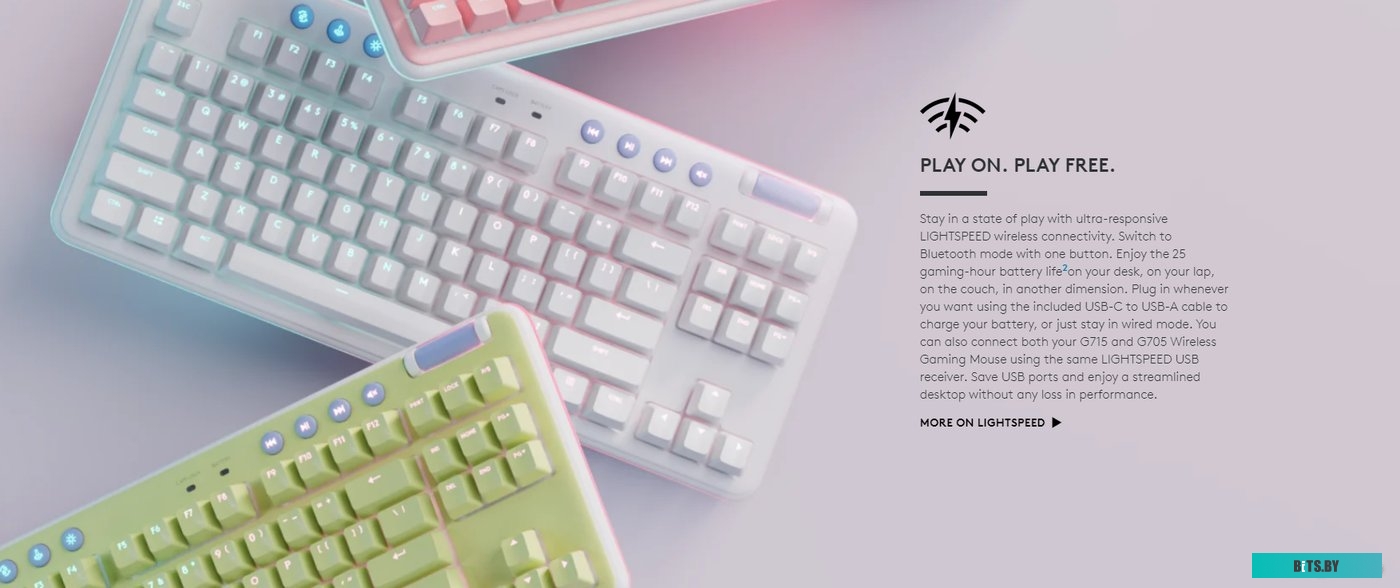 Клавиатура Logitech G715 TKL 920-010464