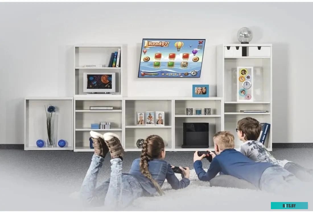 Кронштейн для телевизора Hama 00220814 черный 32"-75" макс.40кг настенный наклон