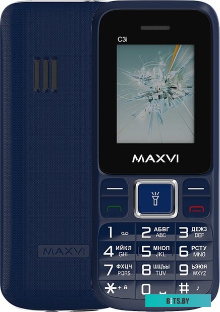 Мобильный телефон Maxvi C3i (маренго)