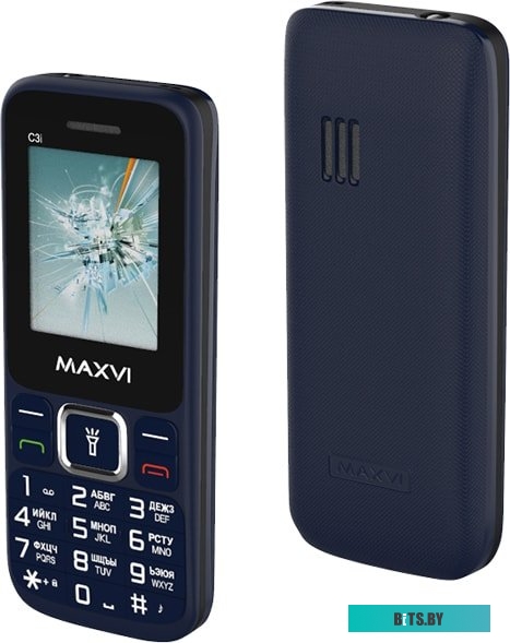Мобильный телефон Maxvi C3i (маренго)