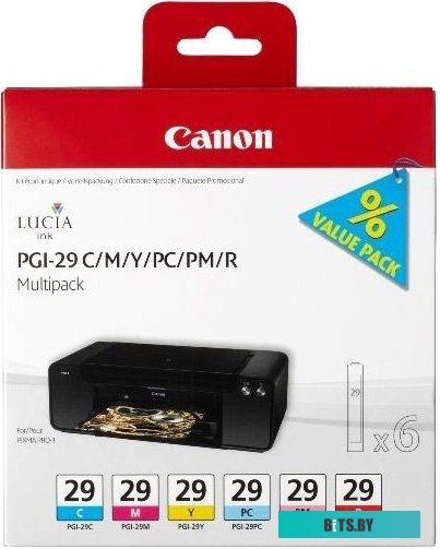 Картридж Canon PGI-29 CMY/PC/PM/R Multi [4873B005]