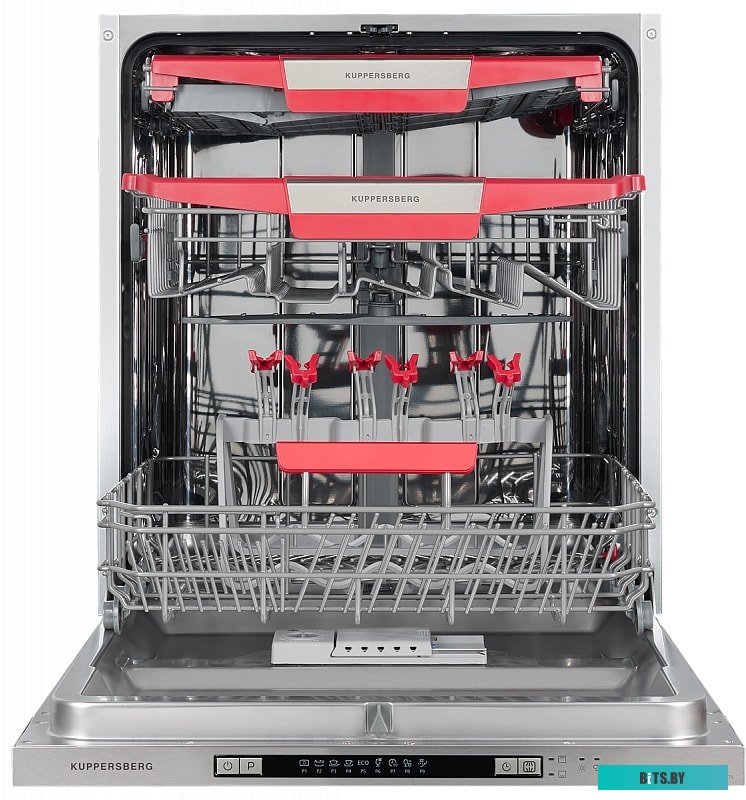 GLM 6075 Встраиваемая посудомоечная машина Kuppersberg/ Полноразмерная, Полностью встраиваемая, количество корзин: 3, регулируемая по высоте верхняя к