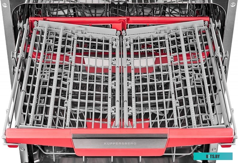 GLM 6075 Встраиваемая посудомоечная машина Kuppersberg/ Полноразмерная, Полностью встраиваемая, количество корзин: 3, регулируемая по высоте верхняя к