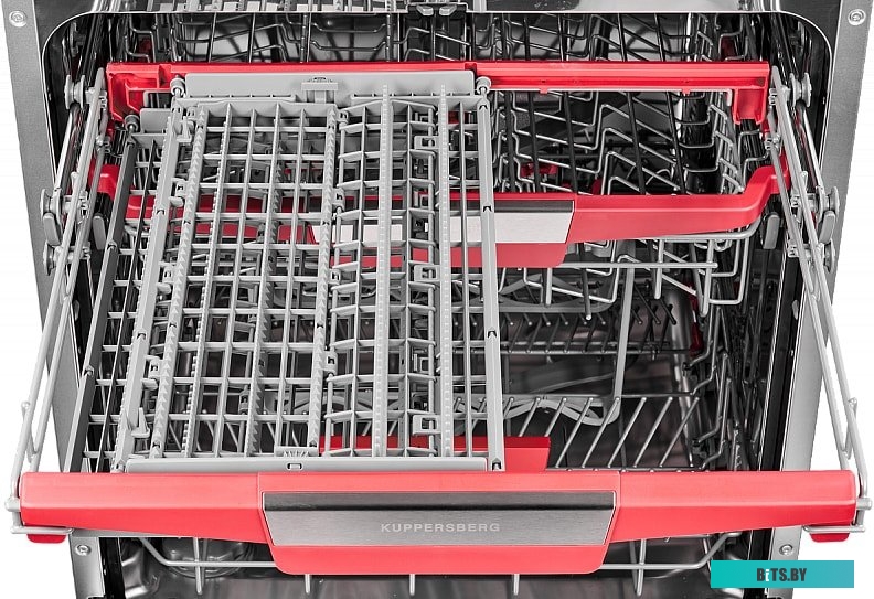 GLM 6075 Встраиваемая посудомоечная машина Kuppersberg/ Полноразмерная, Полностью встраиваемая, количество корзин: 3, регулируемая по высоте верхняя к